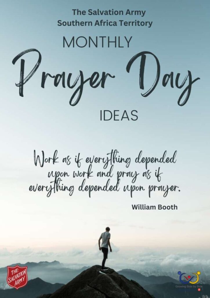 thumbnail of Territorial Monthly Day of Prayer Ideas Resource